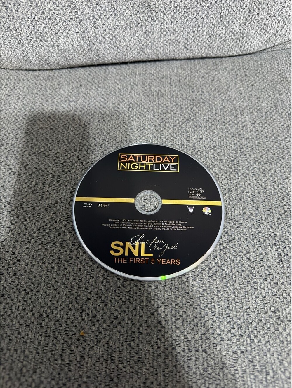 Saturday Night Live The First 5 Years DVD SNL Lionsgate NR Sketch Comedy